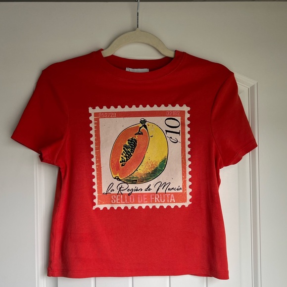 Topshop Fruit Shirt - Picture 1 of 4